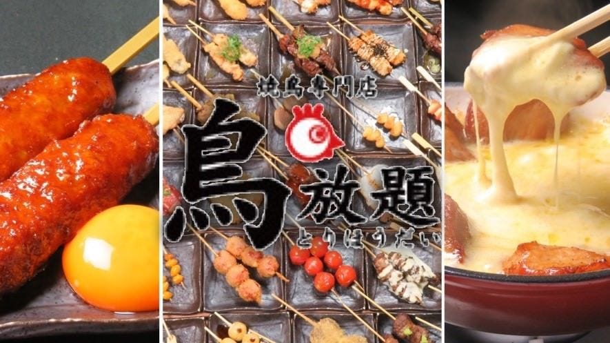 鸟放题宇都宫驿西口店 宇都宫 烤鸡肉串 Gurunavi 日本美食餐厅指南