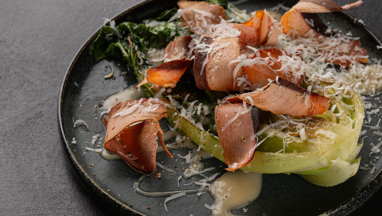 出汁林の定番コース料理の一例