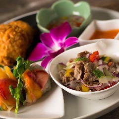 タイ国から招いたシェフによる 本格宮廷料理をモダンスタイルで