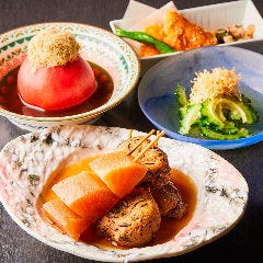 日本酒のワンダーランド 季節料理 九NINE_迷ったらおまかせのコース料理がお得