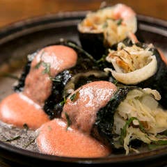 明太のりチーズ焼き780円★ 明太子とチーズの新感覚の味わい