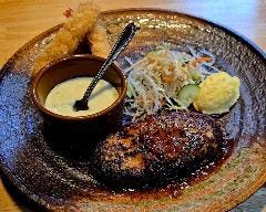 平日限定ランチバーグセット