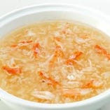 高級食材蟹肉入りツバメの巣スープ