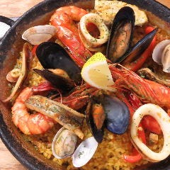 魚介のパエリア