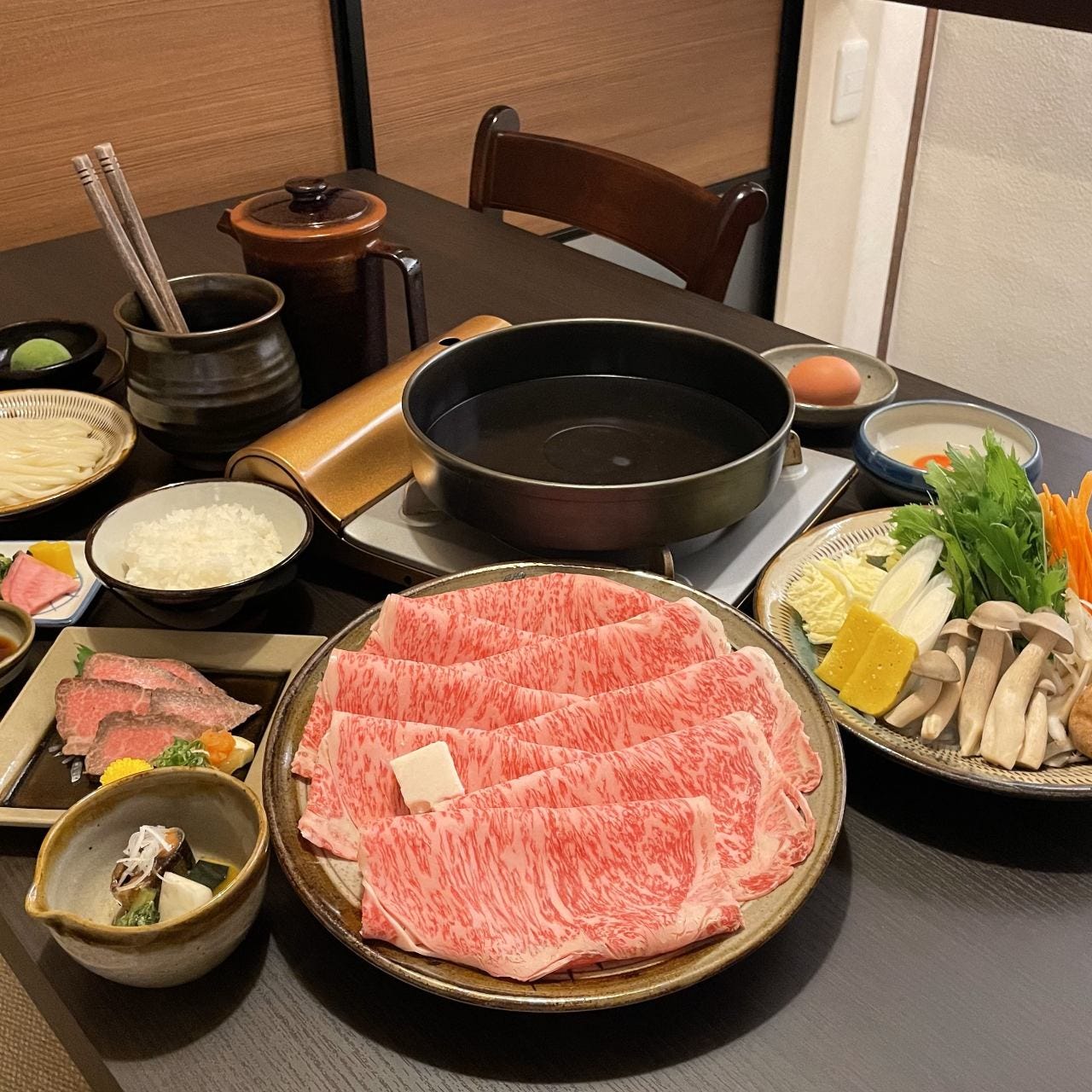 堂島 スエヒロのしゃぶしゃぶ堂島コース