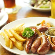Assorted Sausages & Chips