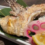 紀伊長島鮮魚と天ぷら 居酒屋花火 四日市店_鯛カマ焼き