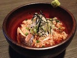 炙り魚のダシ茶漬け