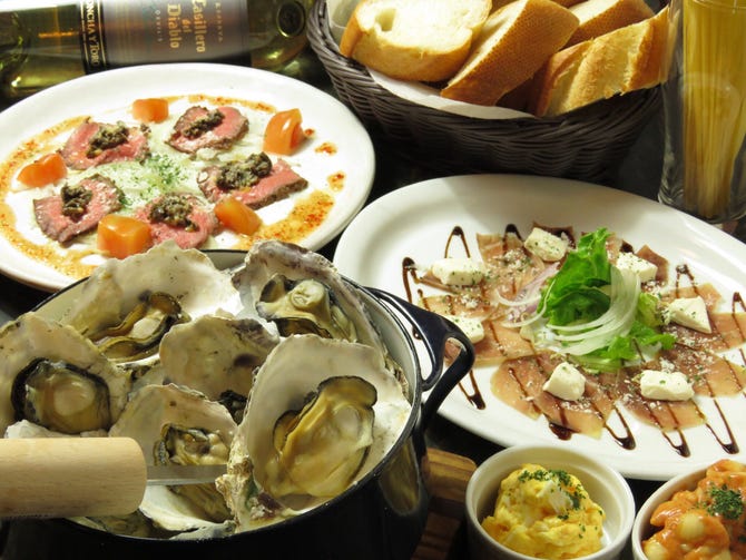 広島カキとムール貝のお店 Hakaru ハカル 広島市 居酒屋 ぐるなび