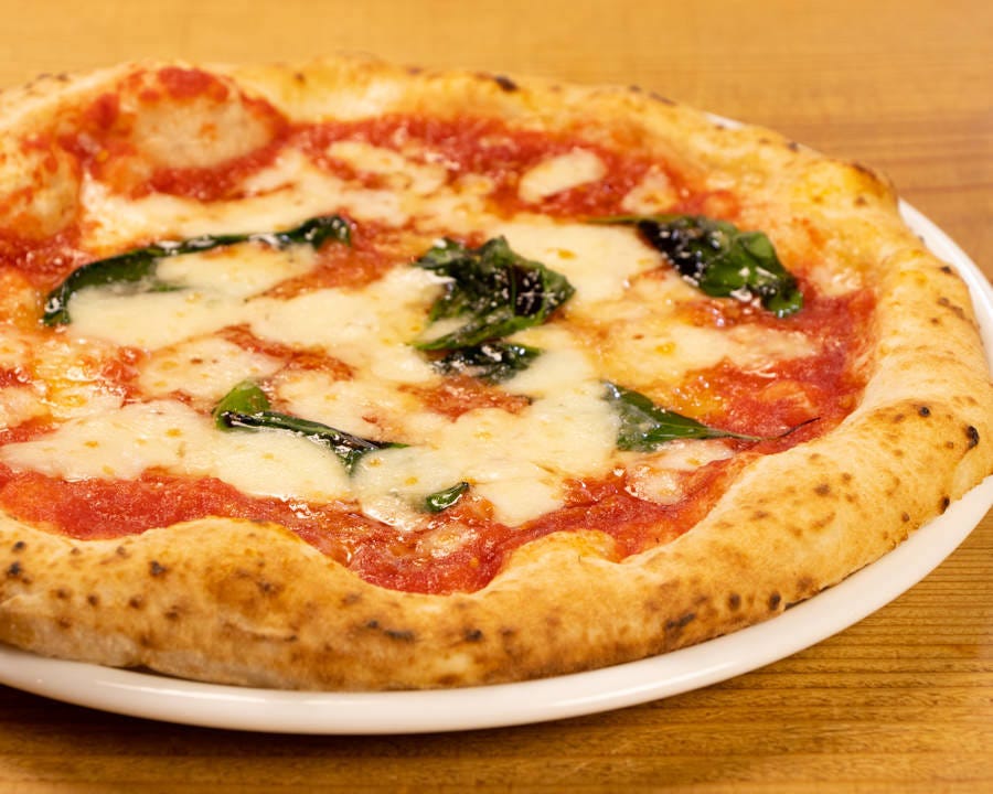 ナポリピッツァ職人協会認定のピザ