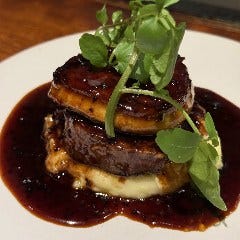 牛ヒレとフォアグラにロッシーニ風