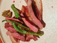 厚切り牛タンステーキ 仙台青唐辛子味噌ソース