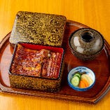 うなぎ重箱　らん　5切（中入れ2切）