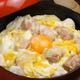 鹿児島県知覧から直送の栄養満点の卵を贅沢に３つ使用しています