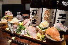 豊洲から直仕入れの魚介類