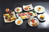 【宴会・飲み会】本格的なお寿司が楽しめる！趣　おもむき　全9品　9,680円