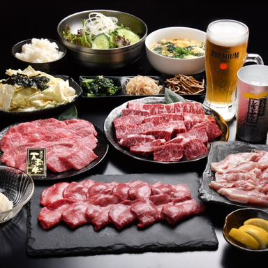 焼肉牛王 鳥取駅北口店_お気軽宴会コース 5,000円 90分飲み放題付