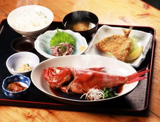 真鶴 魚座 メニュー 定食 ぐるなび