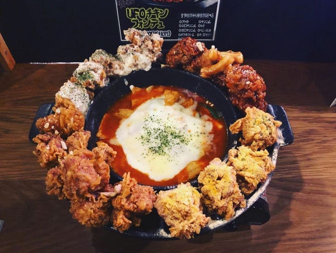 大阪 難波 ぶりやチカチキン ヤンニョムチキン 食レポ Tabemitasisters