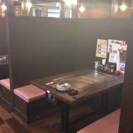 お好み焼 偶 吉田駅前店_半個室のテーブル席
