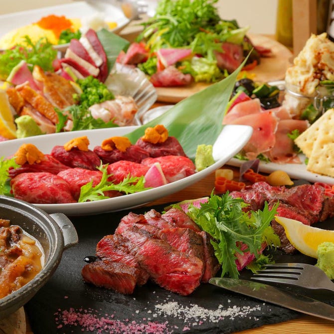 肉寿司と熟成肉食べ放題バル ノウ家 八王子店 八王子 居酒屋 ぐるなび