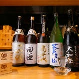 宮城中心に各地の地酒を取り揃えております。日本酒入門に是非♪