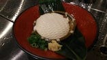 涌谷とうふ店の手盛りザル豆腐