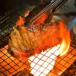 熟成豚の炭火ステーキ