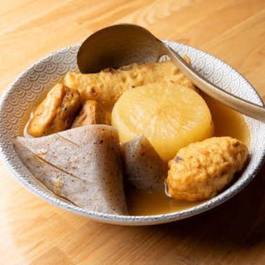 完全個室 和食居酒屋ごえん 新宿三丁目本店_おでん3種盛り合わせ