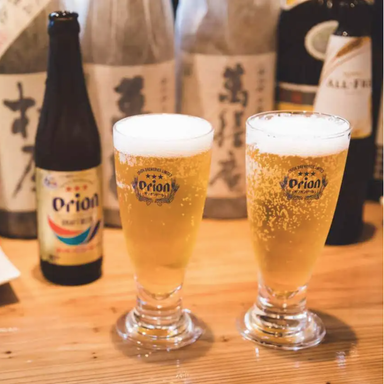 沖縄酒楽 やがて_【飲み放題付 席のみ予約】贅沢に泡盛3種・オリオンビール・アサヒスーパードライも2H飲放 席のみ予約