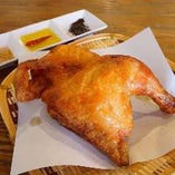鳥取県 大山鶏 丸鶏の素揚げ