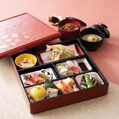 お昼のお料理◆懐石弁当◆4,180円（税抜）