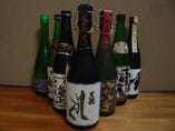 日本酒など限定酒も取り揃えております。