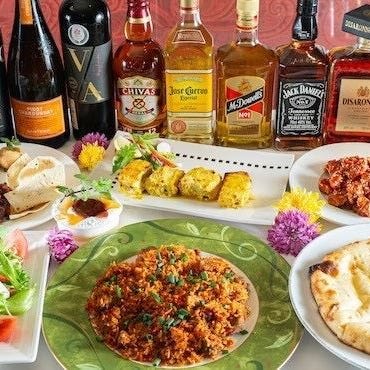 アジアンダイニング マサラハット 原宿店_【2時間飲み放題付】アジアン香る肉×スパイス◎全7品コース【6500円→5500円】