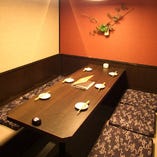 和室風の個室はご接待などに最適!！
6名様用。