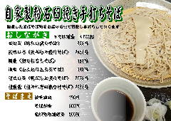 真そば 手料理 花咲き