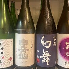 厳選した三重地酒と全国の日本酒