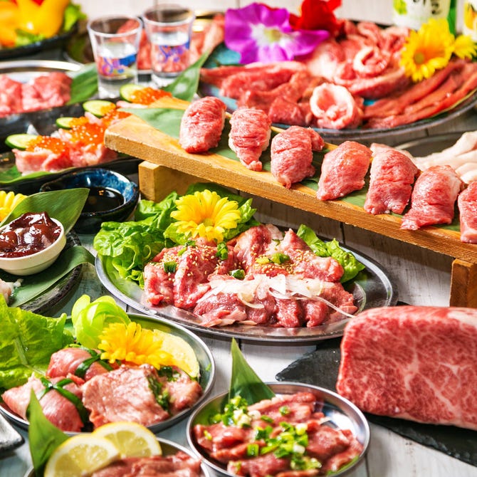 梅田焼肉 個室 食べ放題 焼肉マニア ウッシーニ 梅田店 東通り 堂山 焼肉 ぐるなび