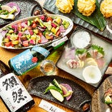 素材を活かした江戸前寿司や海鮮玉手箱など、日本酒が更に美味しく味わえます♪