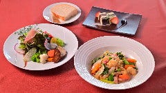 ランチタイムにおすすめ、パスタがメインのVentコース