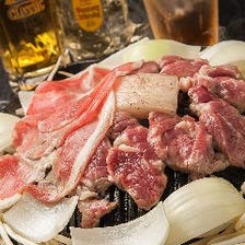 【食べ飲み放題】生ラム肩ロース＆名物ラムロール 120分食べ飲み放題※クーポンでお得♪