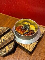 鰻とだし巻き玉子の釜飯