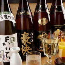 海の幸に合わせた厳選日本酒！