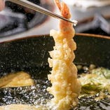 おすすめ【一】季節を感じる厳選食材の『天ぷら』