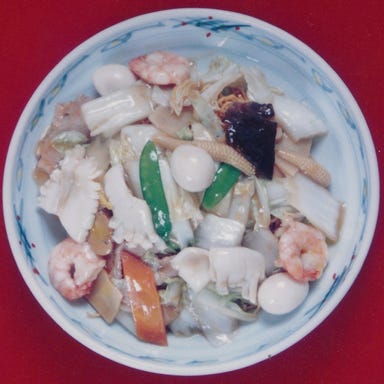 香蘭飯店 羽村_海鮮五目上海焼きそば