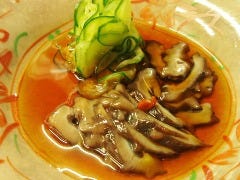 ふじ蔵 自慢の食材 高級珍味 礼文産 黒なまこ ぐるなび