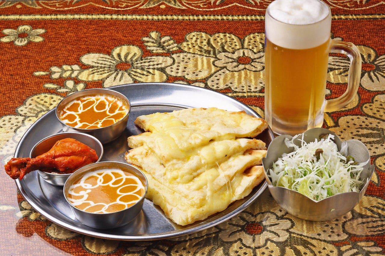 梅田スカイビルのレストラン『ナマステ タージマハル』の料理画像