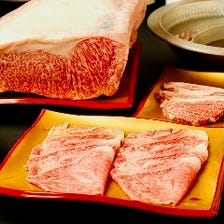 【個室確約】神戸牛最高部位３種食べ比べの贅沢肉会席！『欅～けやき～』18,700円税込