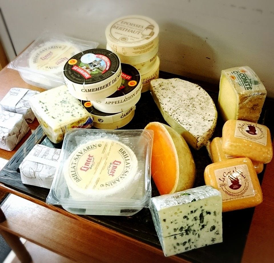 フランス産チーズ