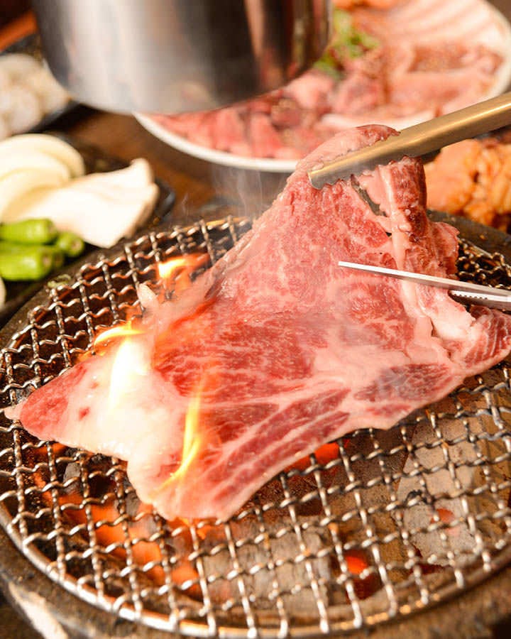 七輪焼肉 榮華亭 お初天神店 東梅田 お初天神 太融寺 焼肉 ぐるなび